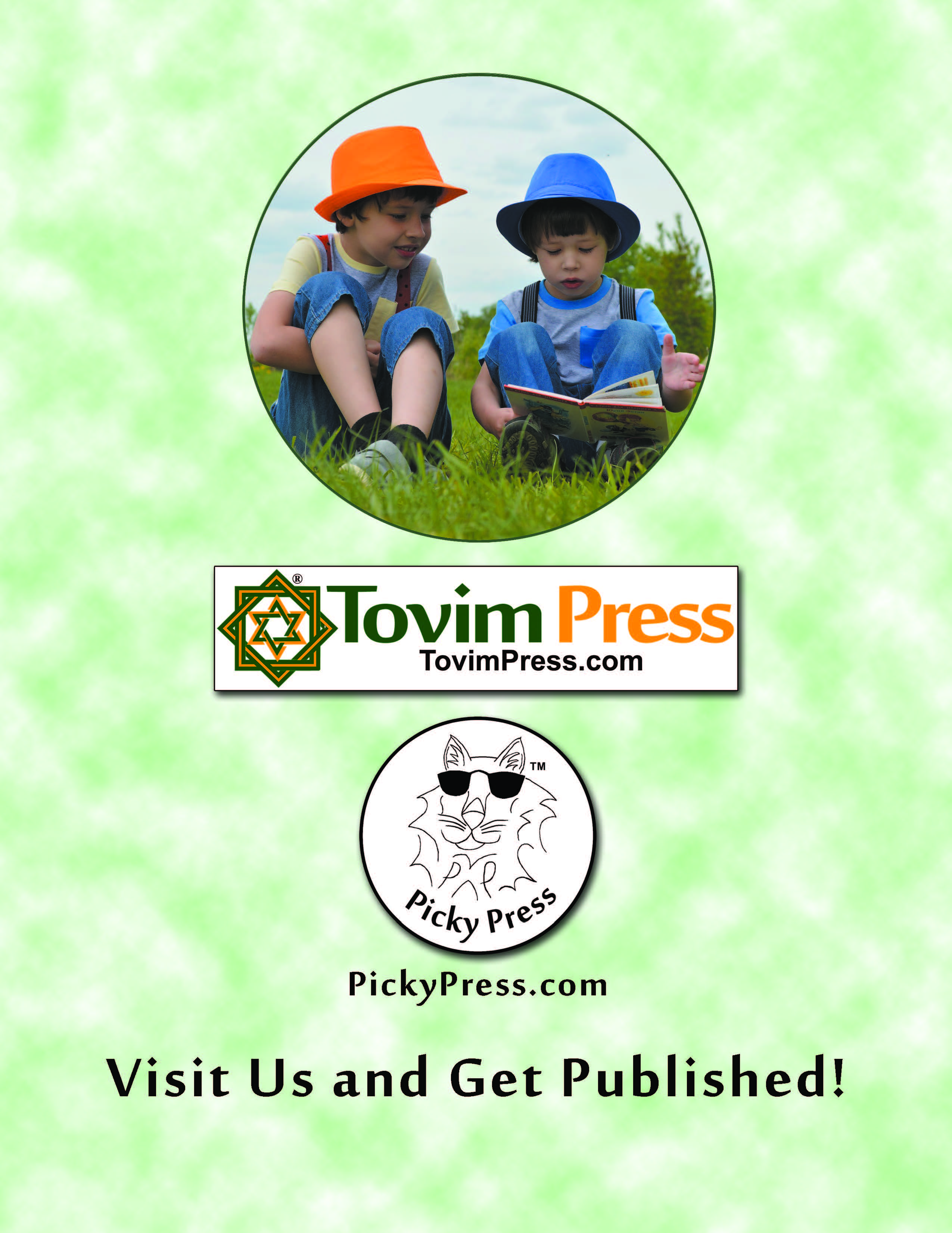 Guide to Publishing with Tovim Press and Picky Press Page 14